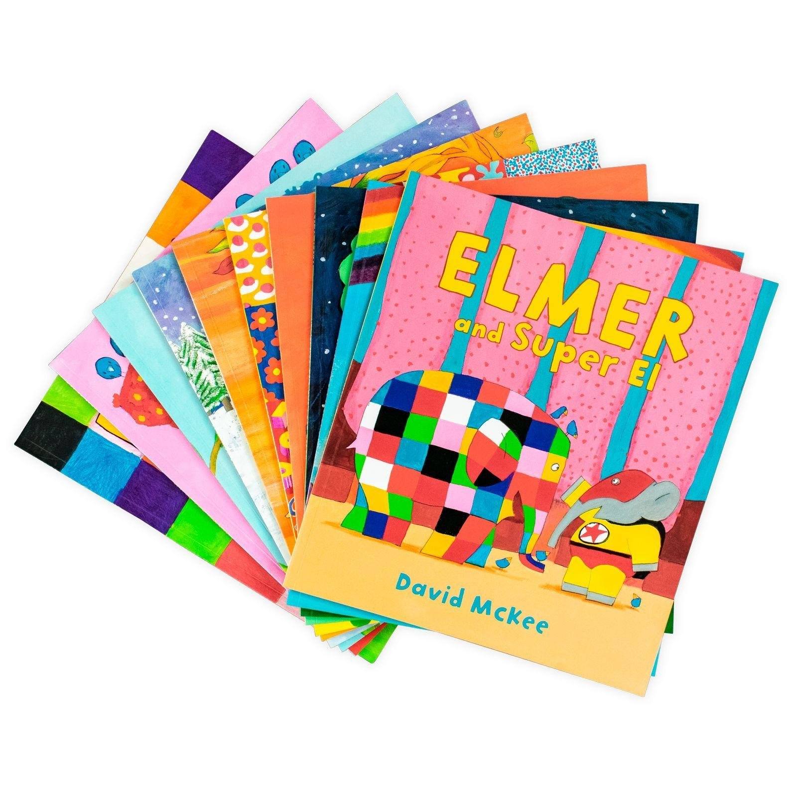 洋書 英語絵本 Elmer 11冊セット David McKee Elmer By David McKee