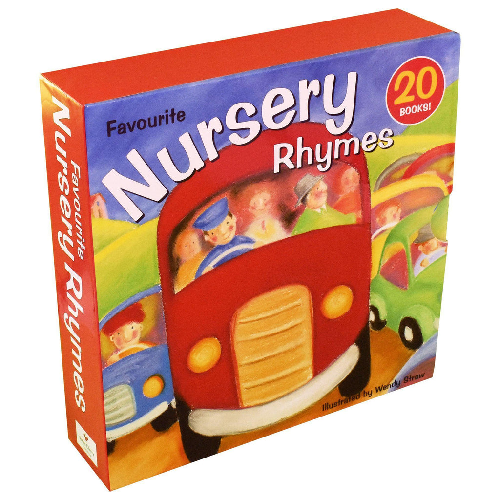 Favourite Nursery Rhymes 20 Books Box Set By Wendy Straw