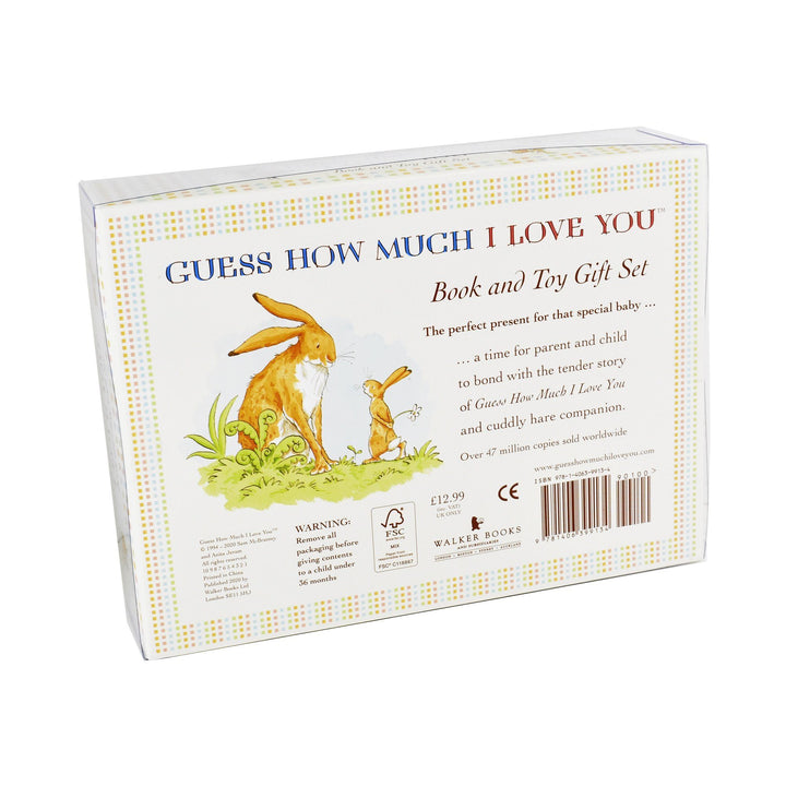 Guess How Much I Love You Board Book with Toy - Ages 0-5 - By Anita Jeram 0-5 Walker Books