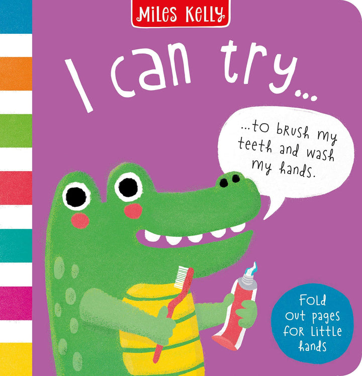 Miles Kelly I can Eat, Feel, Move and Try 4 Books Box Set - Hardback - Age 0-3 0-5 Miles Kelly Publishing