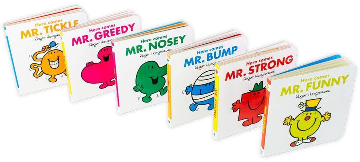 Mr Men 6 Books Pocket Library - Ages 0-5 - Board Books - Roger Hargreaves 0-5 Egmont