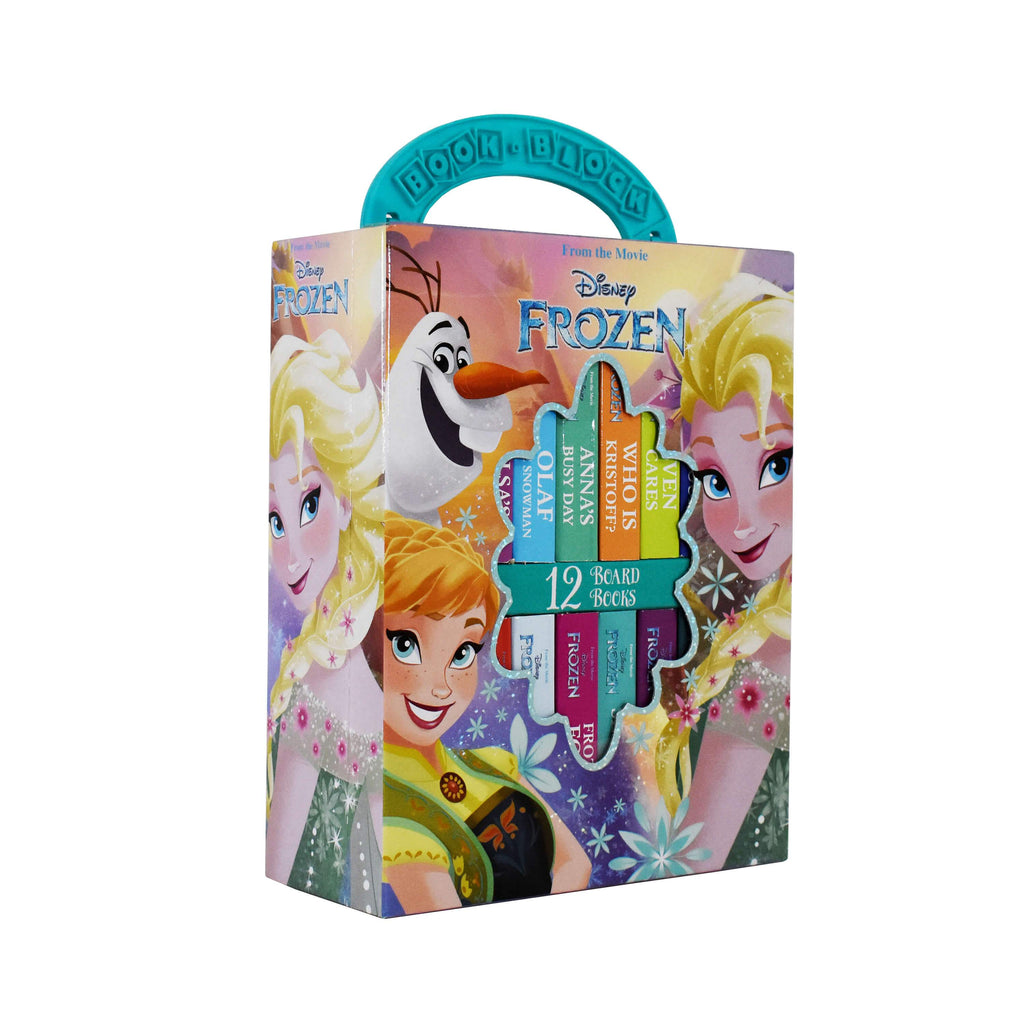 未開封品　Disney Frozen 12 Board Books 0-5-my-first-library-disney-