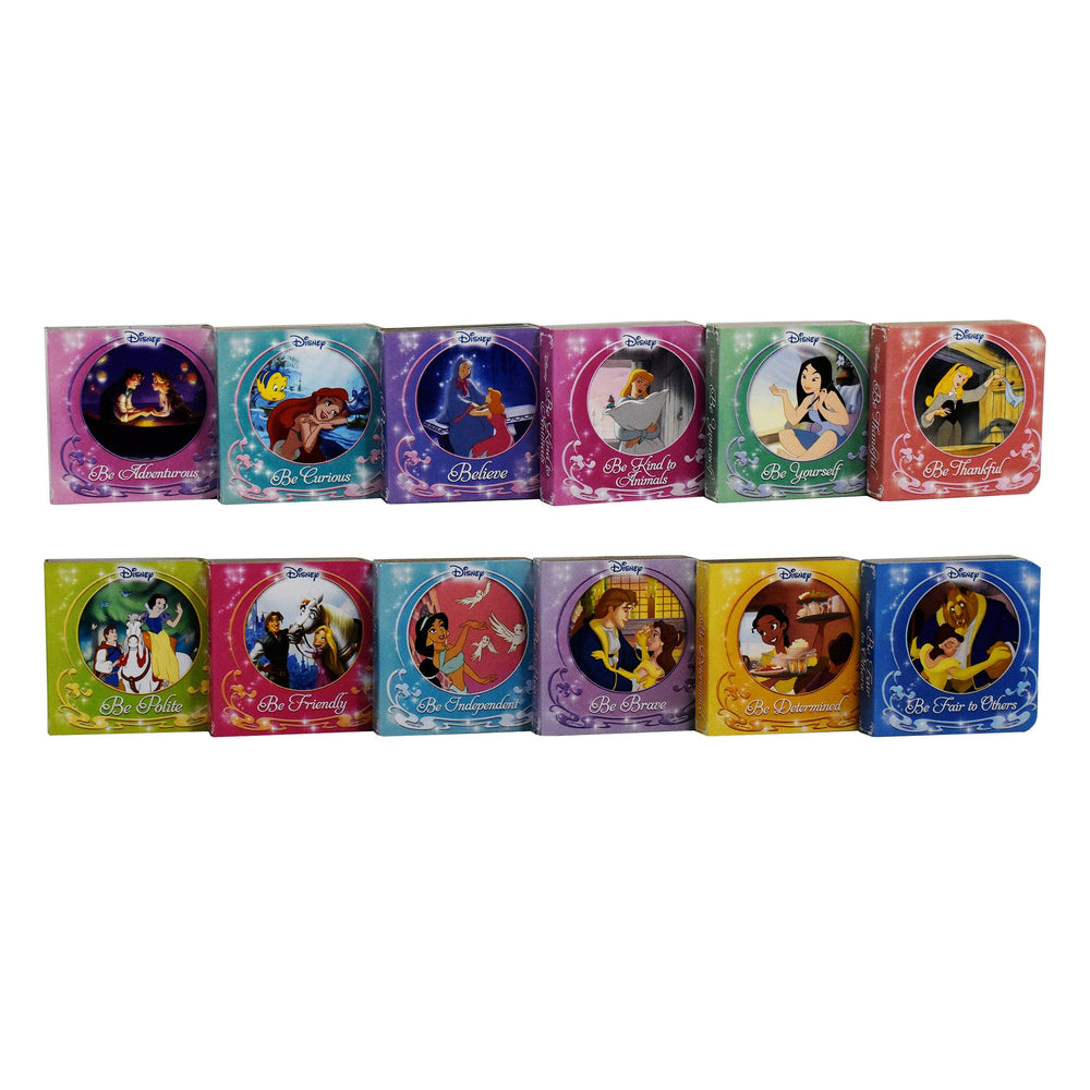 My First Library Disney Princess 12 Board Books Children Box Set - Age 0-5 0-5 P I Kids