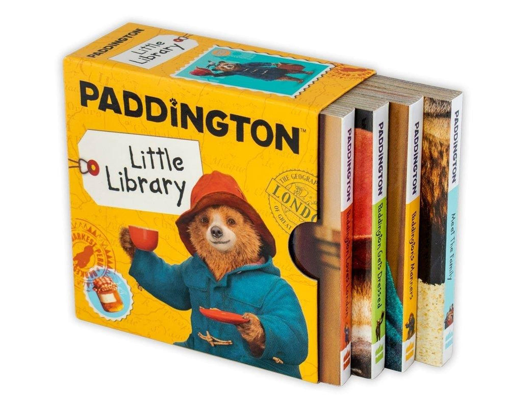 Paddington Little Library 4 Books Set 0-5 Harper Collins