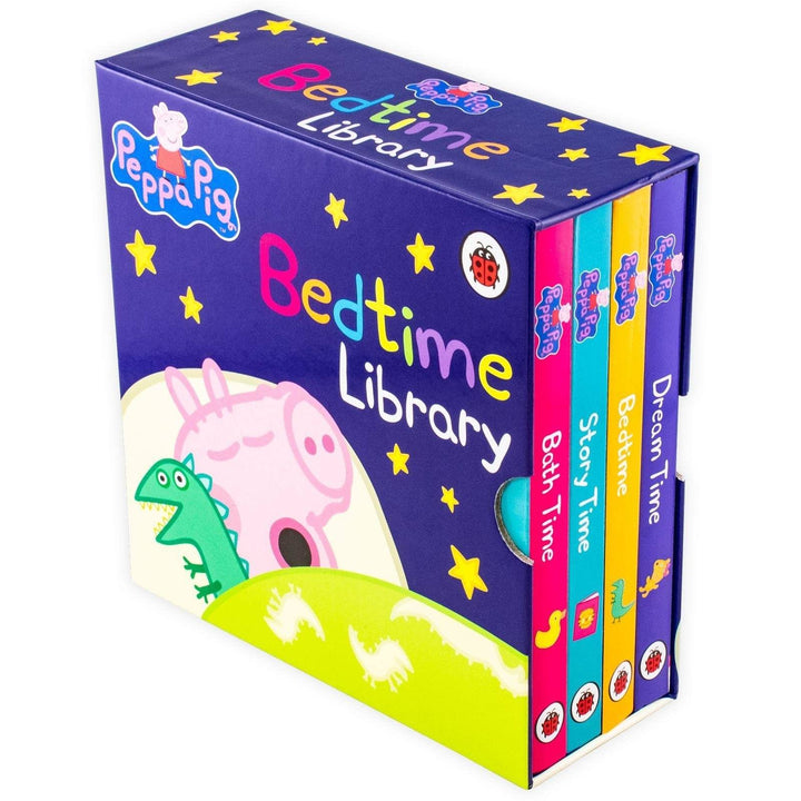 Peppa Pig Bedtime Library 4 Board Book Collection - Ages 0-5 - Board Books - Ladybird 0-5 Ladybird