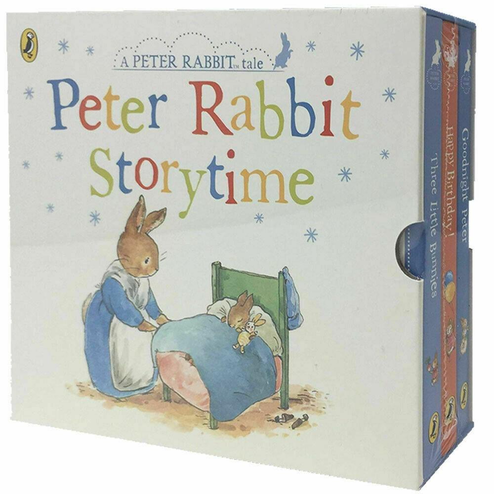 Peter Rabbit Story Time 3 Books Collection By Beatrix Potter - Ages 0 ...