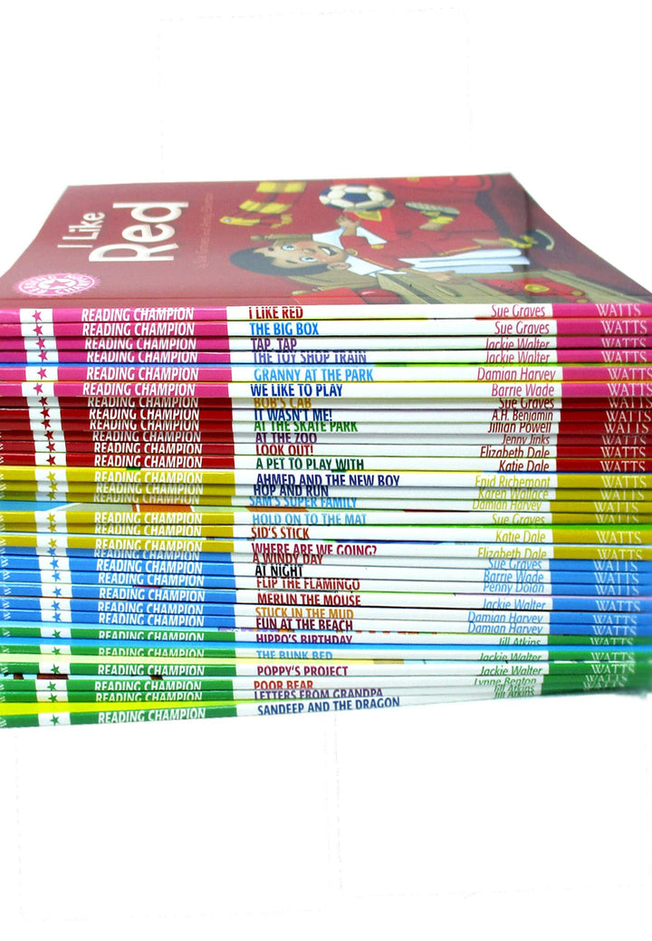 Reading Champions for New Readers 30 Books Set Level 1 to 5 (Beginners Collection Series 1) - Ages 0-5- Paperback 0-5 The Watts Publishing Group