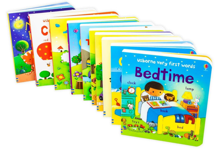 Usborne Very First Words 10 Board Books 0-5 Usborne Publishing