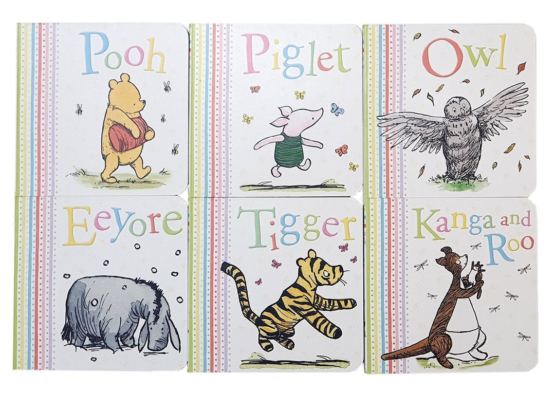 Winnie-the-Pooh Pocket Library 6 Books to Share - Ages 0-5 - Board Books - Jane Riordan 0-5 Egmont