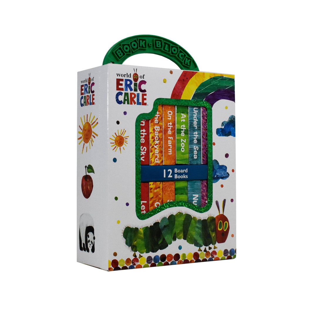 My First Library World of Eric Carle 12 Board BookS Block Set - Age 0-5 0-5 P I Kids