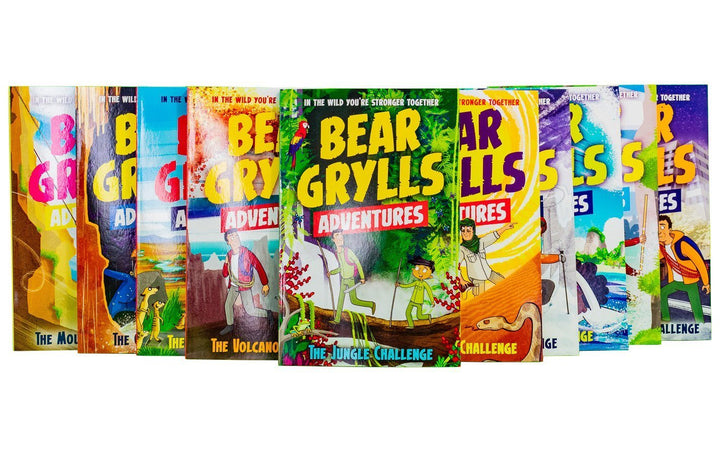 Bear Grylls Adventure Series 10 Book Collection - Ages 7-9 - Paperback 7-9 Bear Grylls