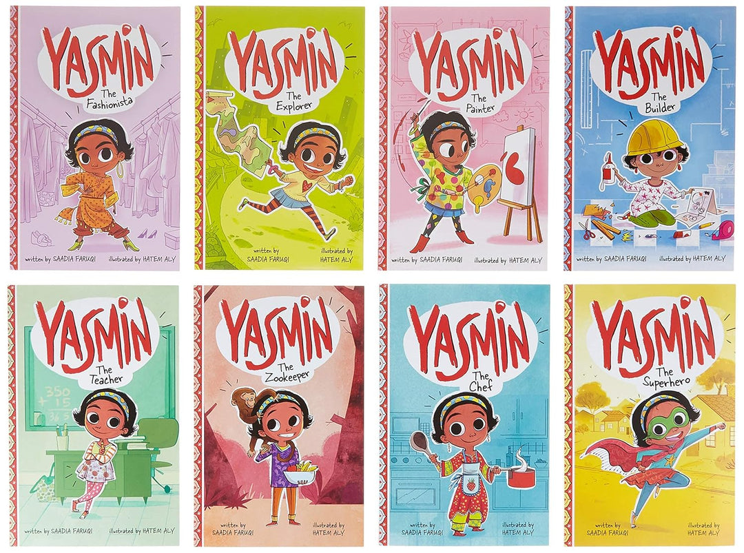 Yasmin Collection by Saadia Faruqi 8 Books Set - Ages 6-8 - Paperback