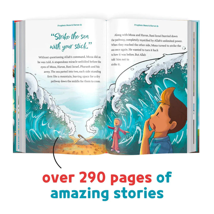 Super Stories of the Prophets SAW (illustrated Version) - Courageous Callers to Allah: by Mariam Elgammal - Ages 7-12 - Hardback