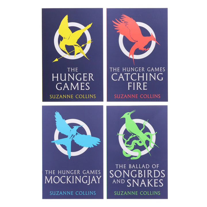 The Hunger Games Series 4 Books Collection Box Set -Ages 12-18 - Paperback By Suzanne Collins