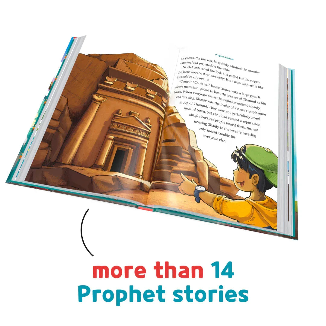 Super Stories of the Prophets SAW (illustrated Version) - Courageous Callers to Allah: by Mariam Elgammal - Ages 7-12 - Hardback