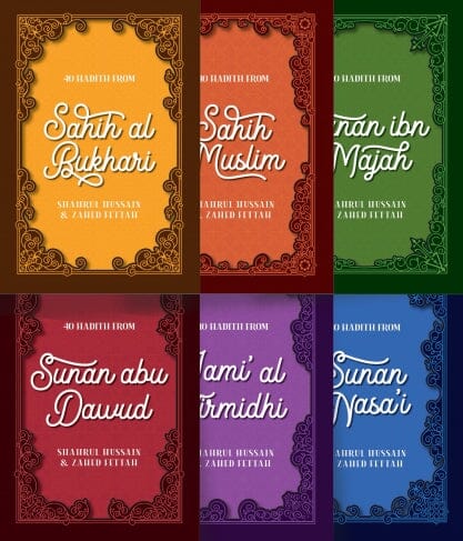40 Hadith Collection By Shahrul Hussain & Zahed Fettah 6 Books Collection Set - Non Fiction - Paperback