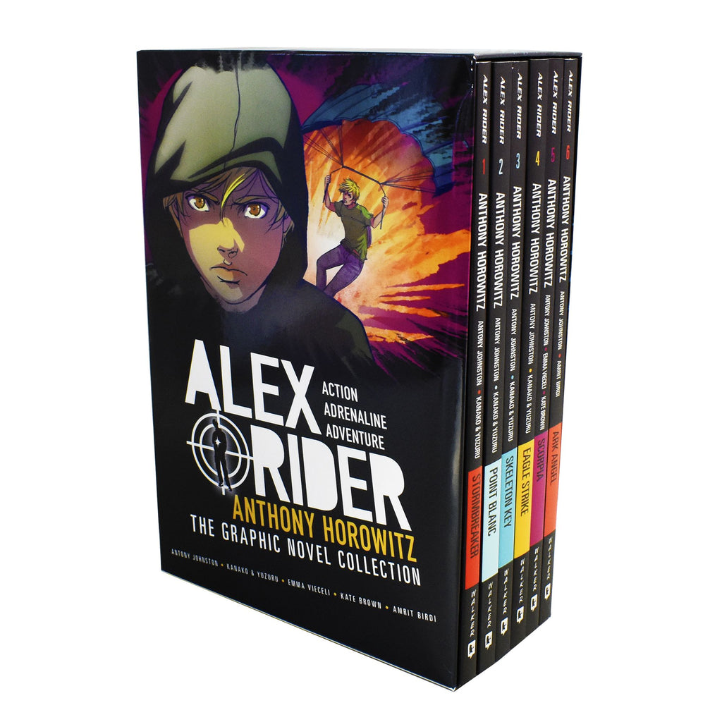Alex Rider The Graphic Novel 6 Books Box Set – American Bookworm