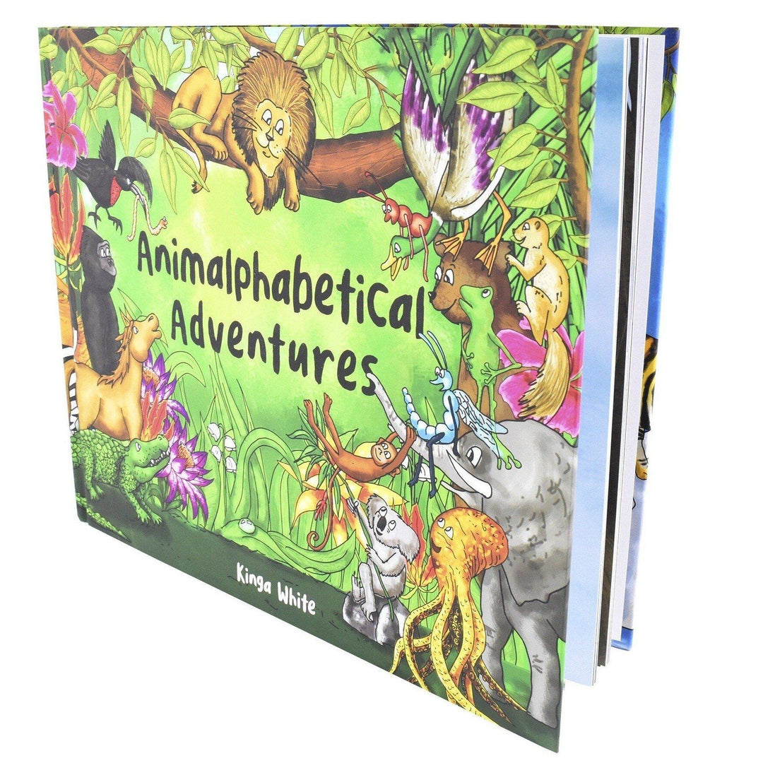 Animalphabetical Adventures Children Book Language learning tool for pre-schoolers- Ages 5-7 - Hardback By Kinga White 5-7 Bayeux