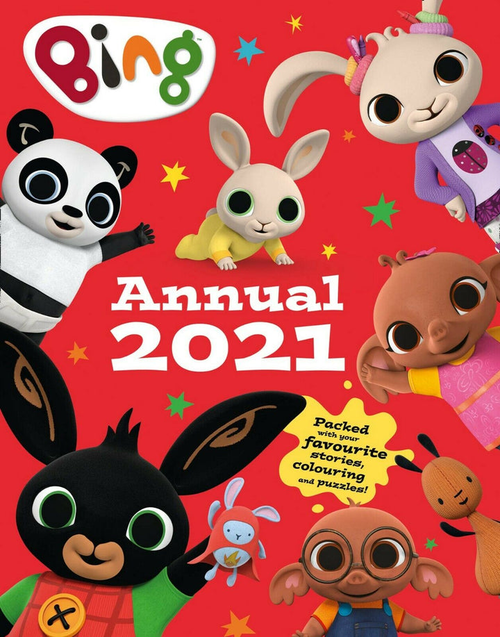 Bing Annual 2021 Children Book - Ages 5-7 - Hardback By Harper Collins 5-7 Harper Collins