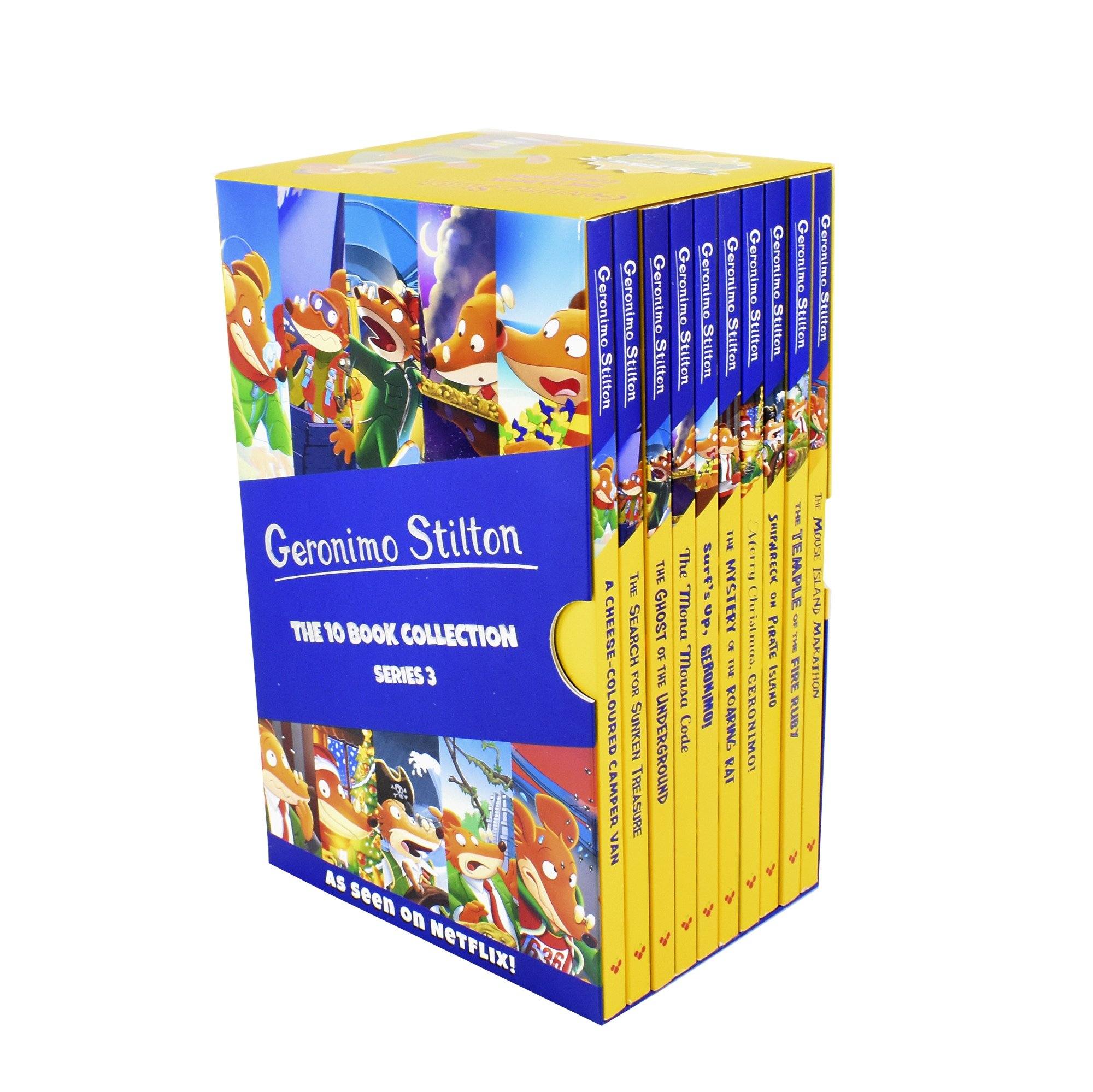 Geronimo Stilton The 10 Book Collection (Series 3) Box Set - Ages
