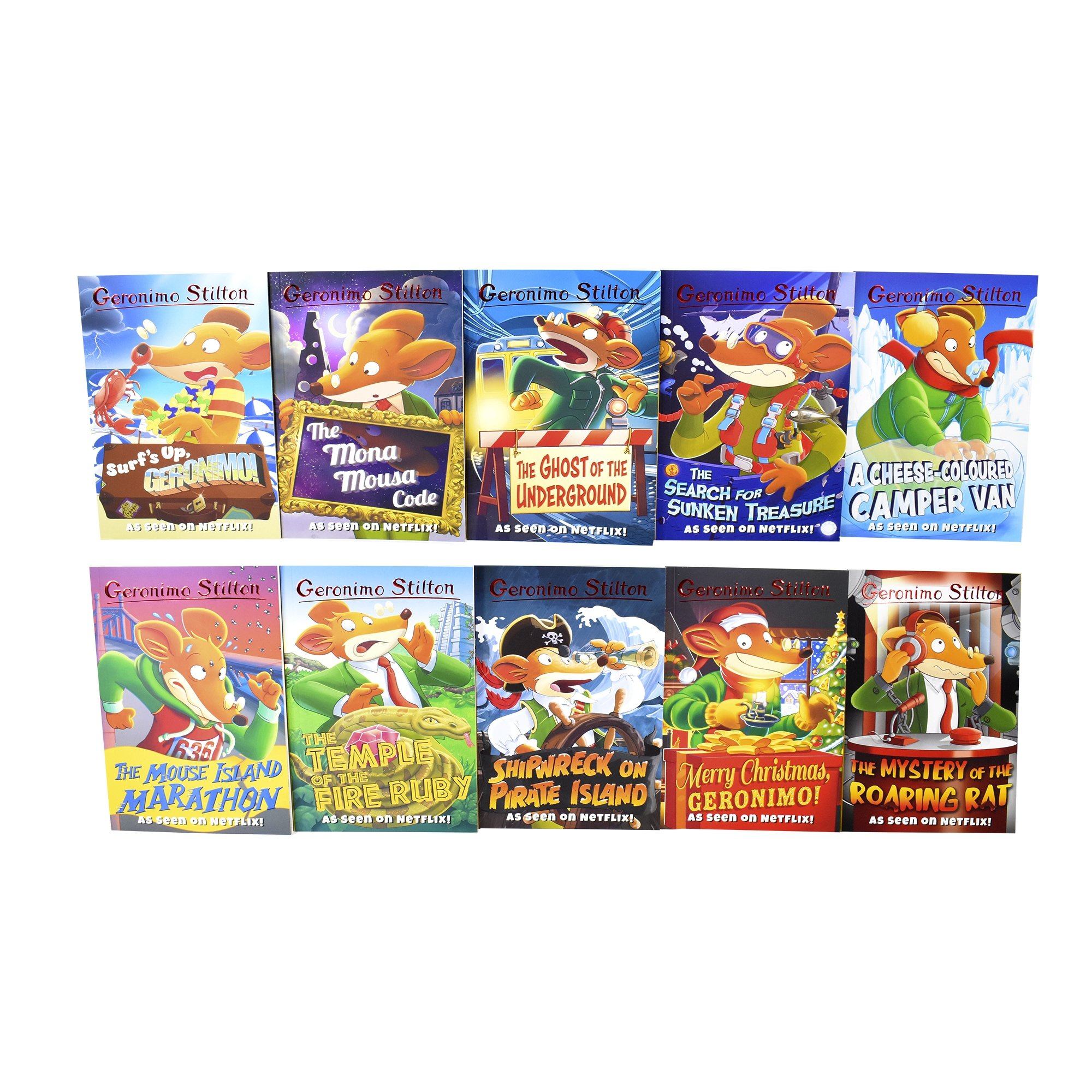 Geronimo Stilton The 10 Book Collection (Series 3) Box Set