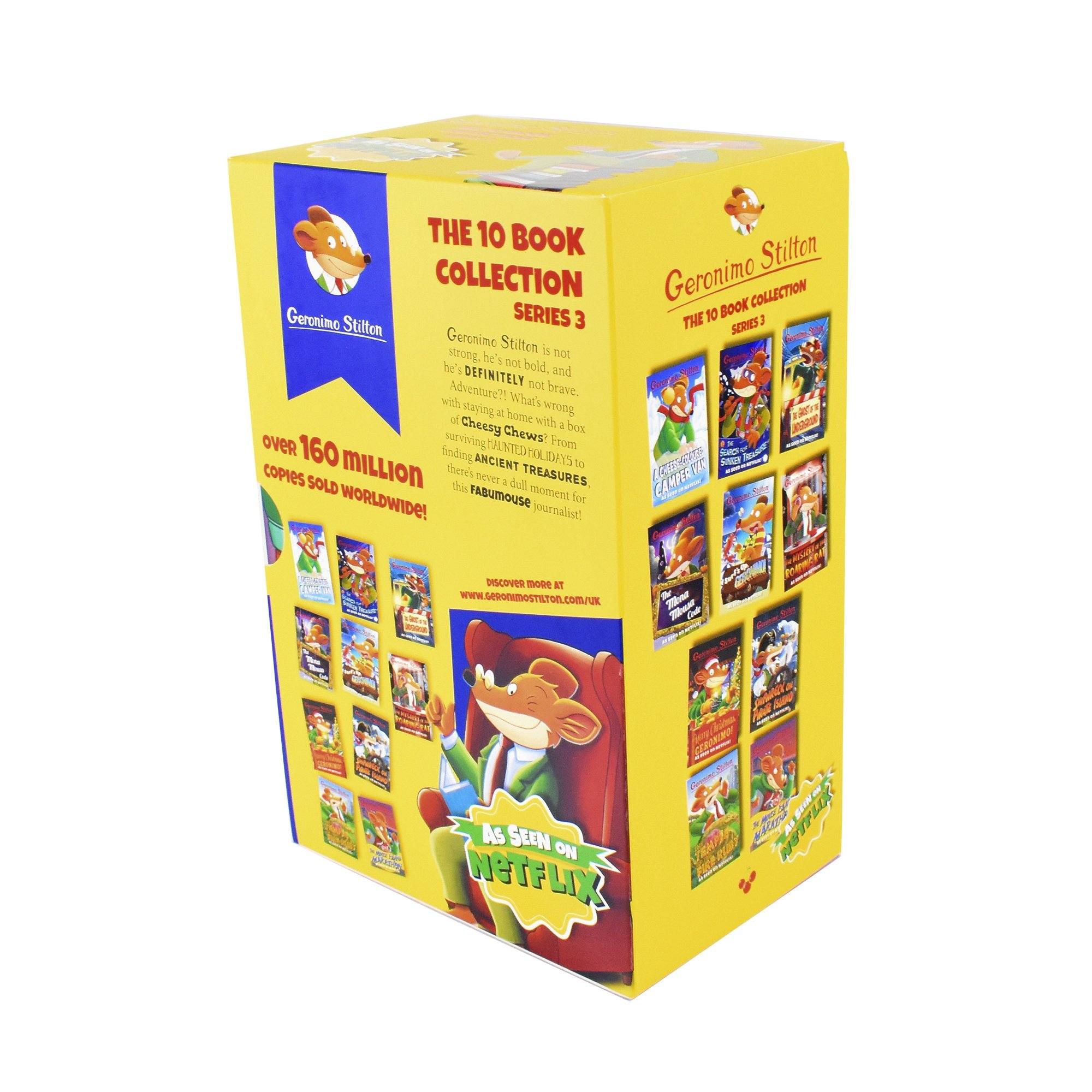 Geronimo Stilton The 10 Book Collection (Series 3) Box Set