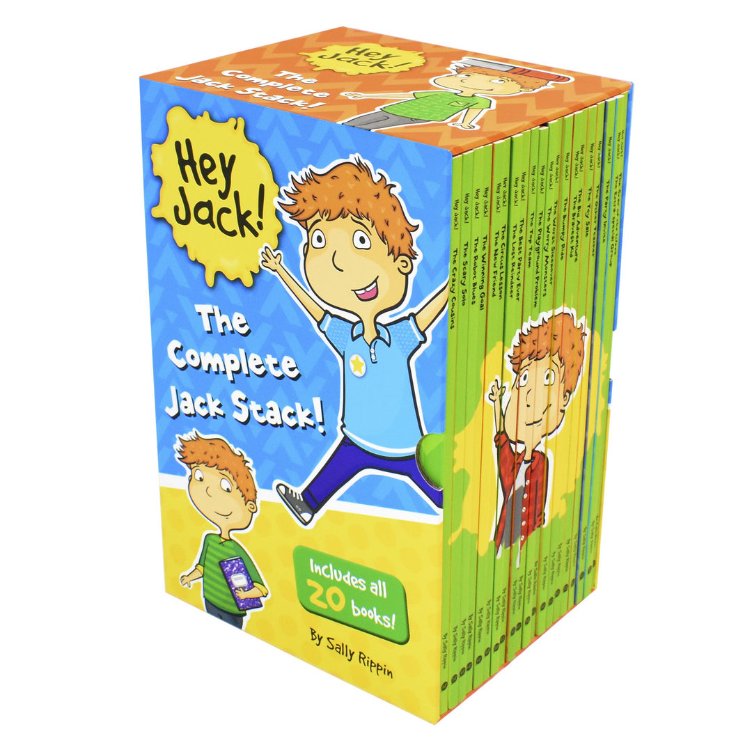 Hey Jack The Complete Jack Stack early reader 20 Books Children Set - Ages 5-7 - Paperback By Sally Rippin 5-7 HARDIE GRANT BOOKS