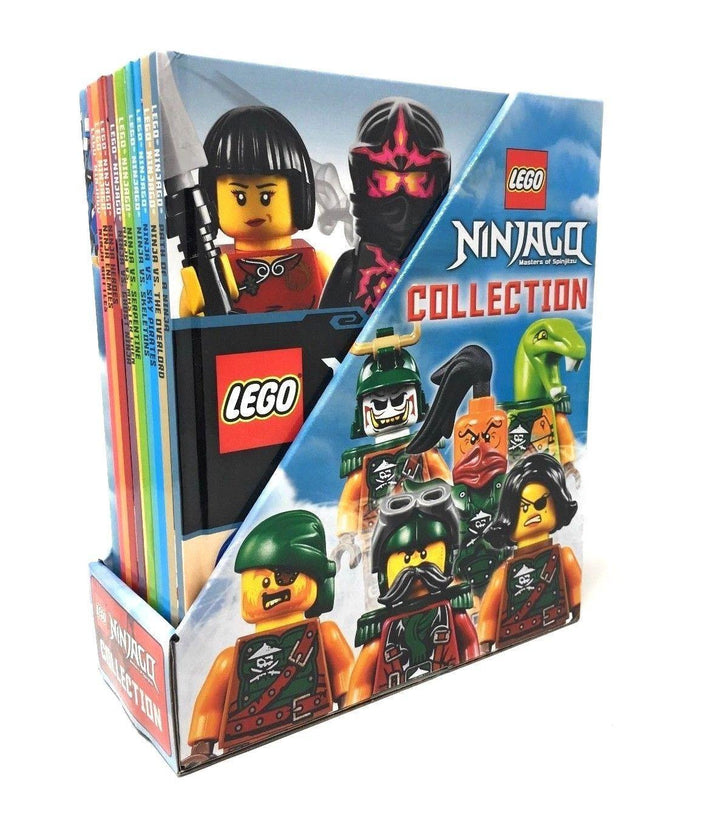 Lego Ninjago Masters of Spinjitzu 10 Books box Gift set Collection with Figure - Ages 5-7 - Paperback 5-7 Lego