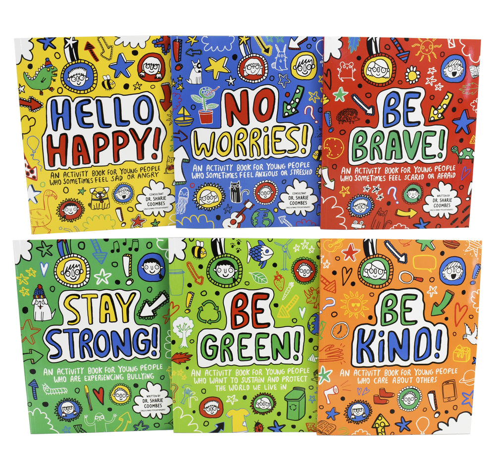 Mindful Kids 6 Books Collection Activity Box Set by Sharie Coombes - Paperback - Age 5-7 5-7 Studio Press