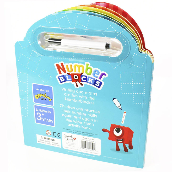 Numberblocks Wipe Clean (Numbers 1-5) 5-7 Sweet Cherry Publishing