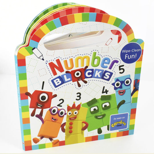 Numberblocks Wipe Clean Fun Book – American Bookworm
