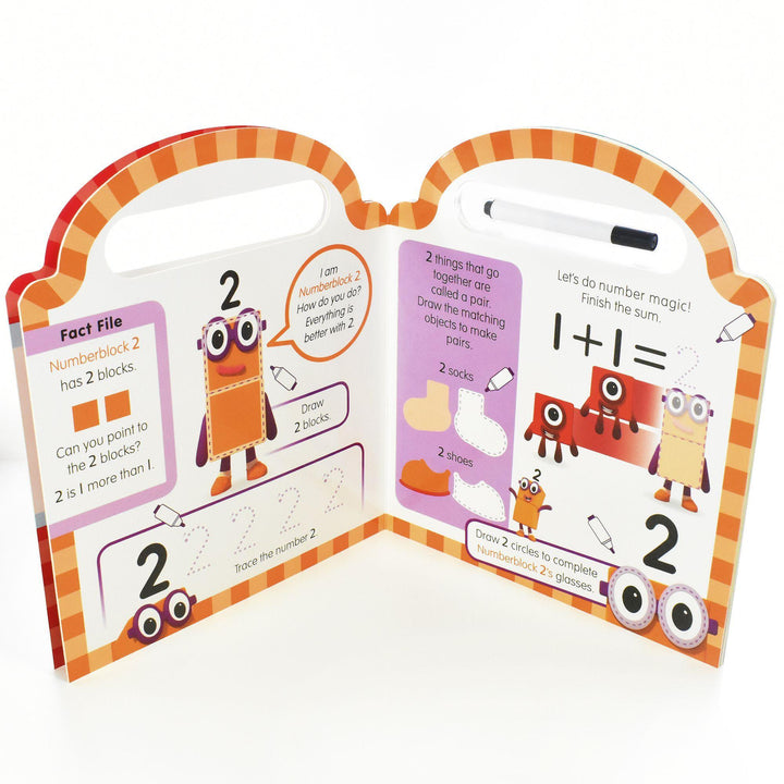 Numberblocks Wipe Clean (Numbers 1-5) 5-7 Sweet Cherry Publishing
