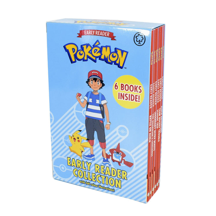 Official Pokemon Story Books For Early Reader 6 Books Children Collection Boxset - Paperback - Age 5-7 5-7 Orchard Books