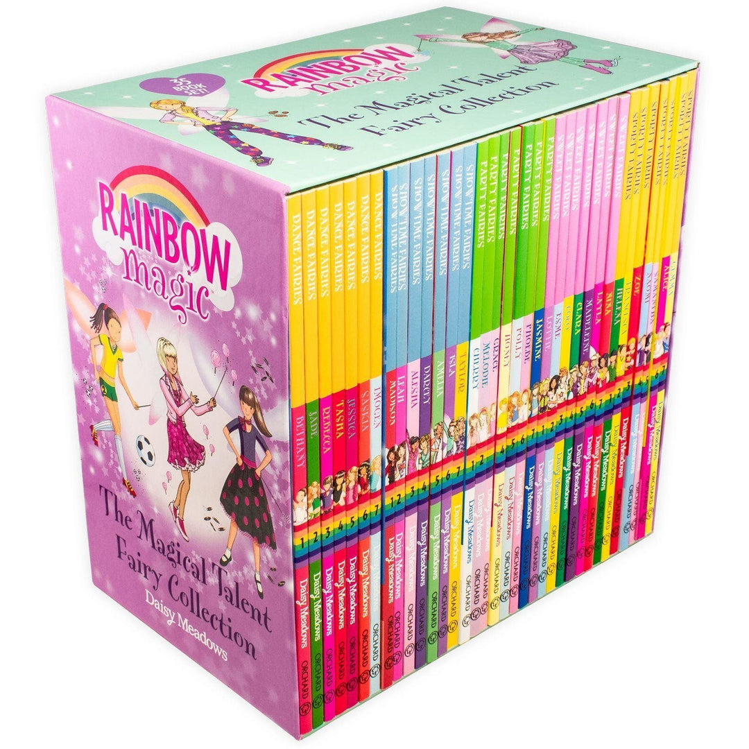 Rainbow Magic The Magical Talent Fairy 35 Book Collection - Ages 5-7 - Paperback - Daisy Meadows 5-7 Orchard Books