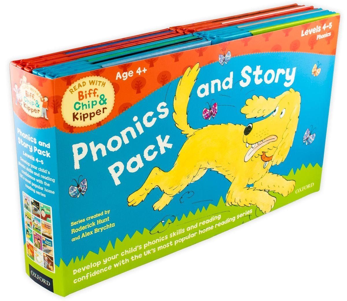 Read with Biff, Chip and Kipper Phonics and Story 12 Book Pack