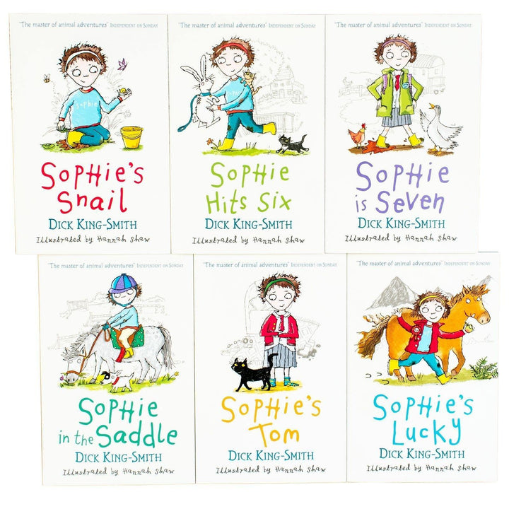 Sophie Stories 6 Book Collection - Ages 5-7 - Paperback - Dick King-Smith 5-7 Walker Books