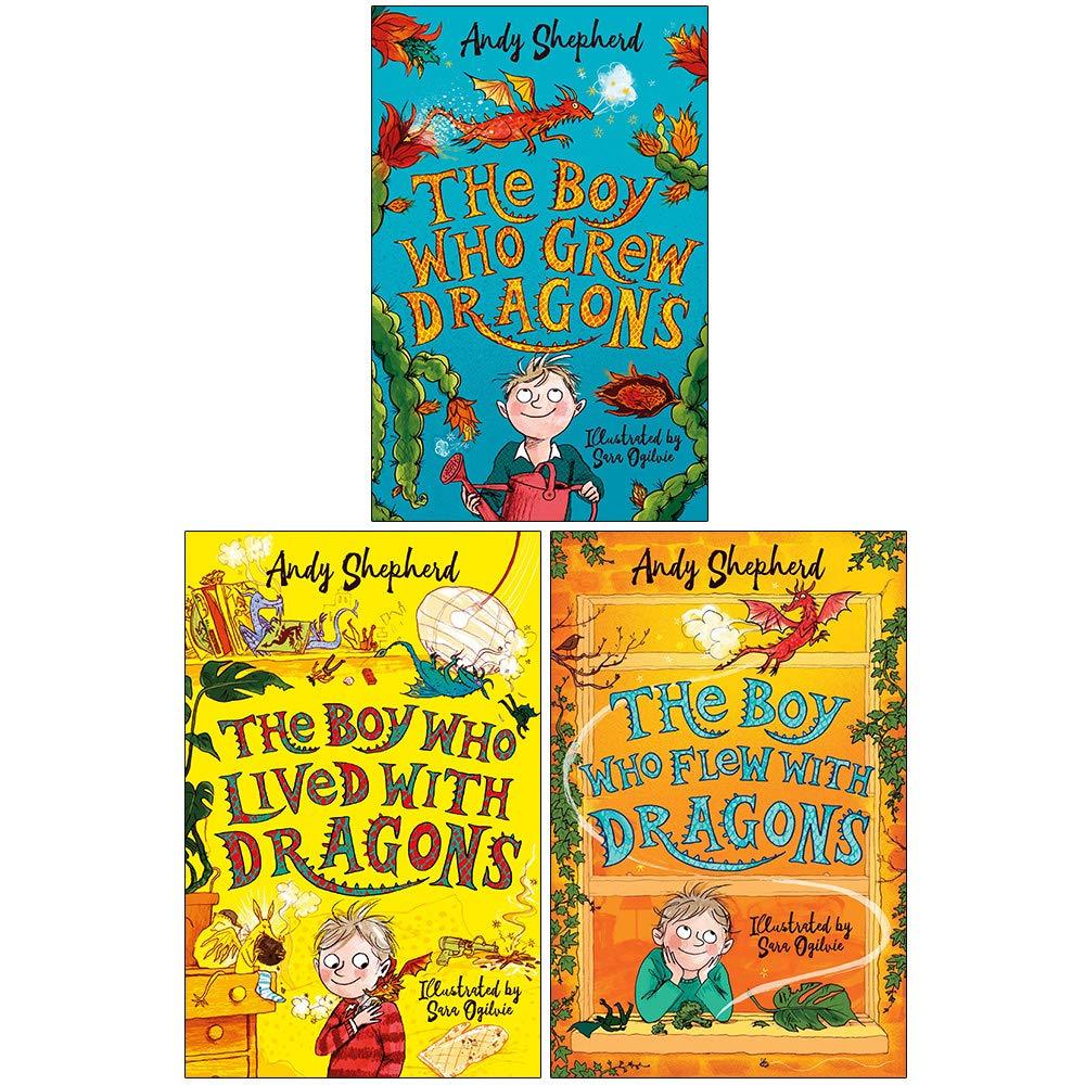 The Boy Who Grew Dragons 3 Books Collection - Ages 5-7 - Paperback - Andy Shepherd 5-7 Piccadilly Press