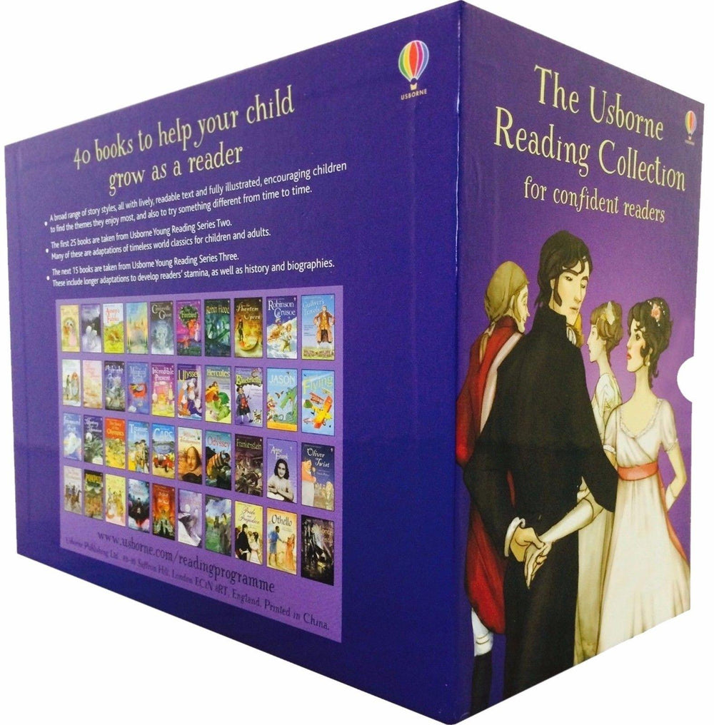 The Usborne Reading 40 Books Collection for Confident Readers - Ages 5-7 - Paperback 5-7 Usborne