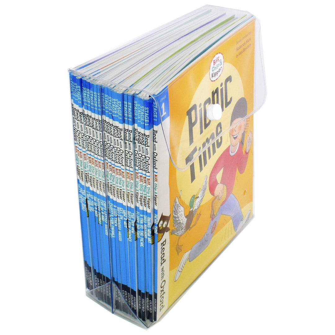 Biff, Chip and Kipper: Read with Oxford Stages 1-3 56 Books Collection 3 Sets by Roderick Hunt - Age 3+ - Paperback