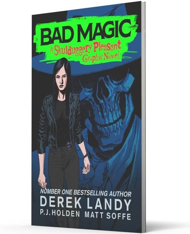 Bad Magic (Skulduggery Pleasant) by Derek Landy Graphic Novel - Ages 15+ - Paperback Fiction HarperCollins Publishers