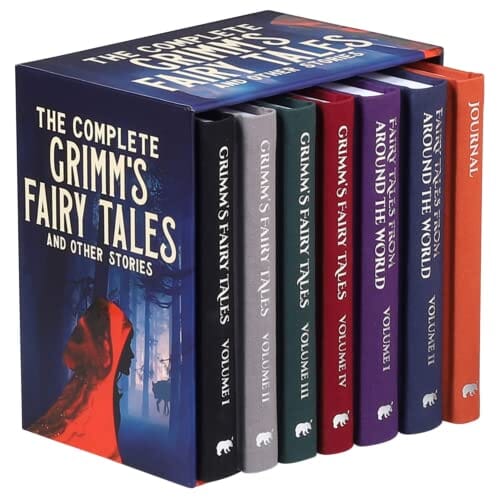 The Complete Grimm's Fairy Tales and Other Stories by Jacob & Wilhelm Grimm 7 Books Box Set - Fiction - Hardback