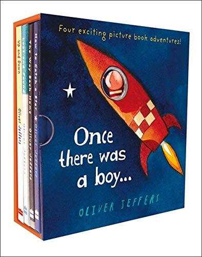 Once there was a boy 4 Mini Picture Books Box set By Oliver Jeffers - Hardcover - Age 0-5 0-5 Harper Collins