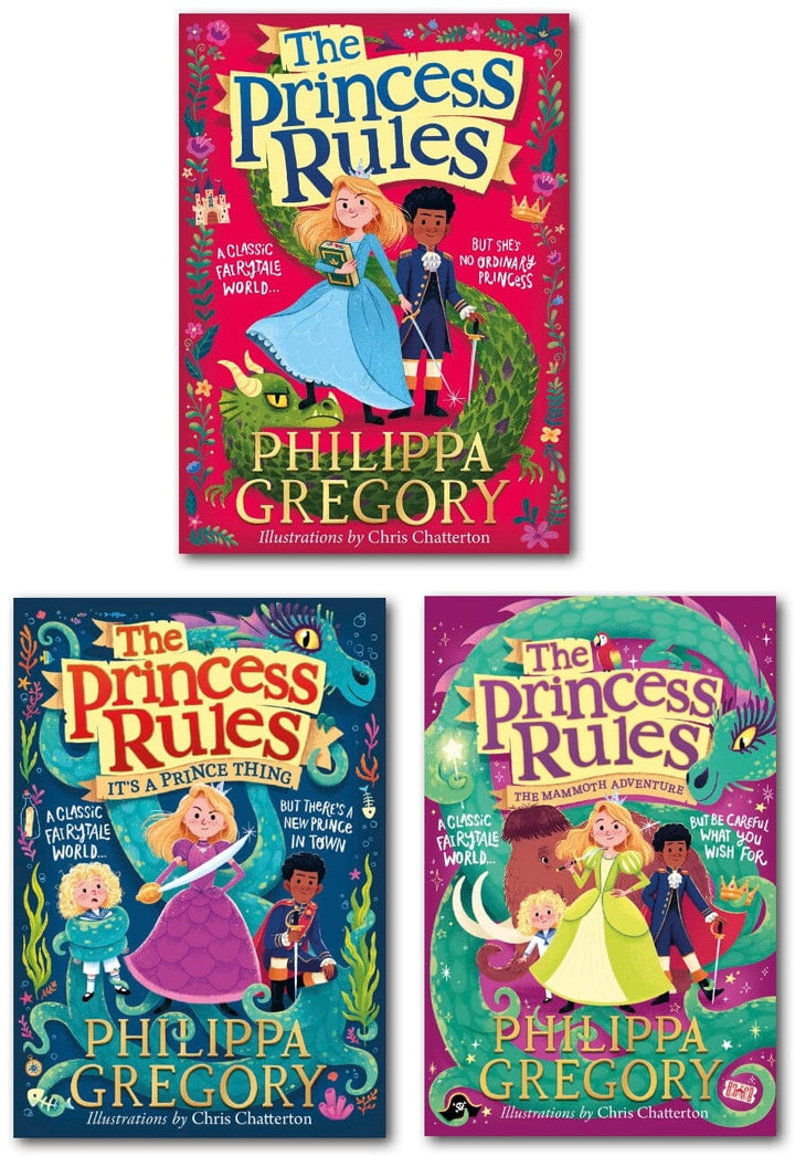 Princess Rules Series by Philippa Gregory 3 Books Collection Set - Ages 6+ - Paperback 7-9 HarperCollins Publishers