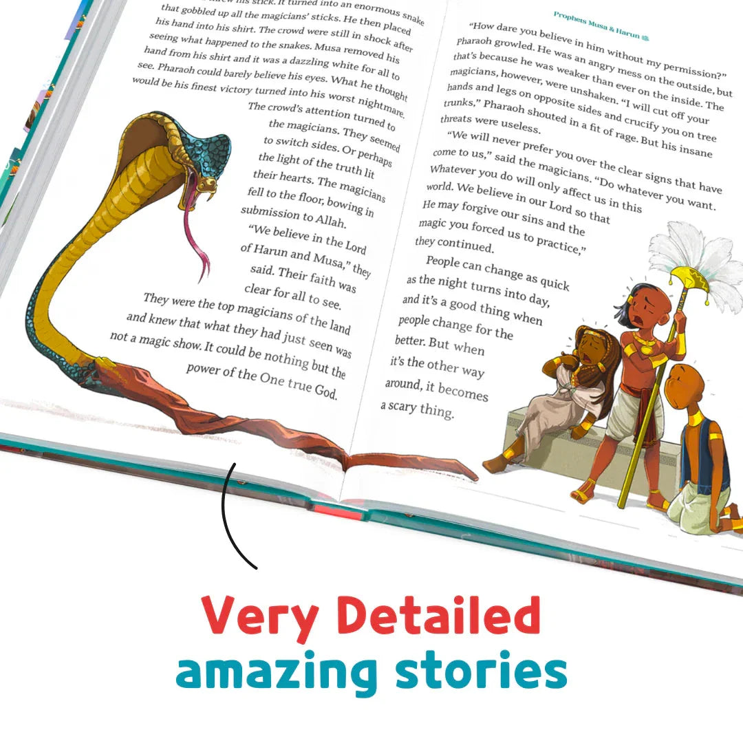 Super Stories of the Prophets SAW (illustrated Version) - Courageous Callers to Allah: by Mariam Elgammal - Ages 7-12 - Hardback
