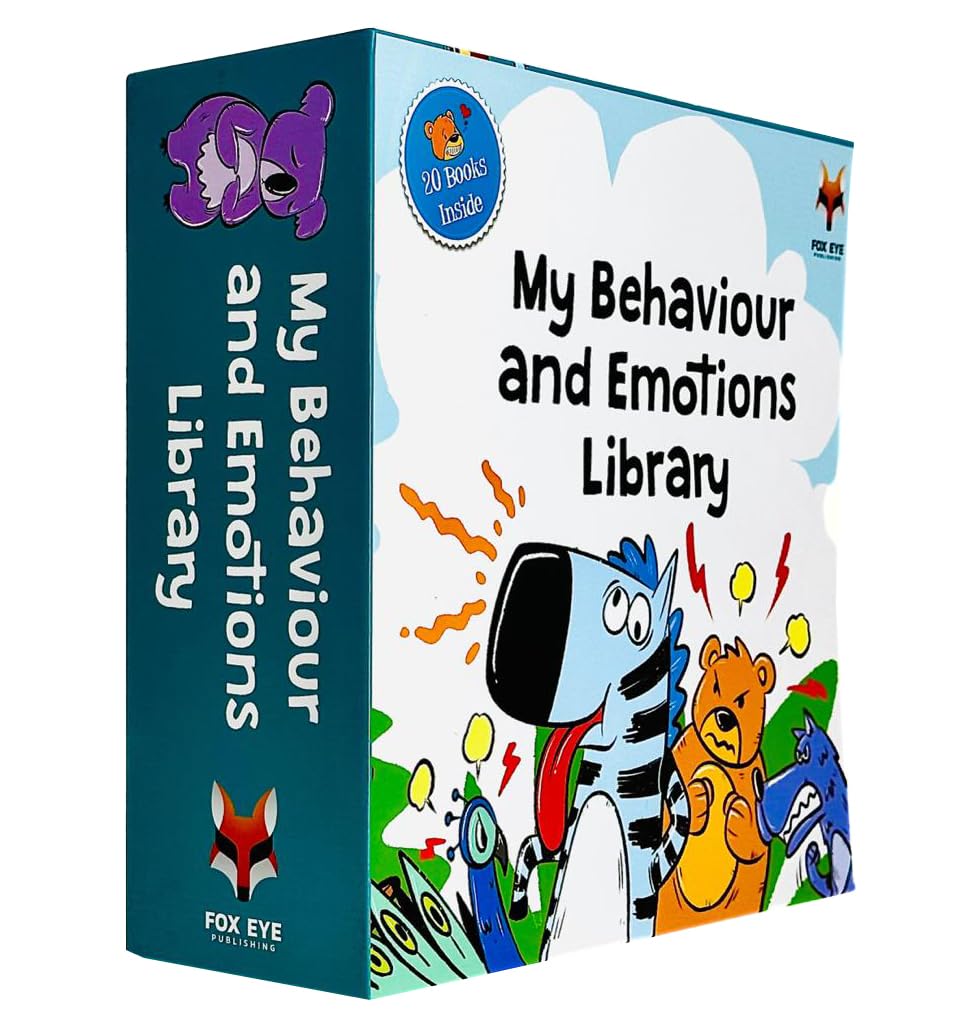 My Behaviour and Emotions Library By Jasmine Brooke 20 Books Collection Box Set - Ages 3+ Paperback