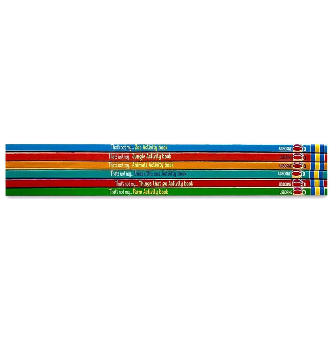 That's Not My Activity Books Collection by Matthew Oldham & Rosie Dickins 6 Books Set - Ages 2+ - Paperback