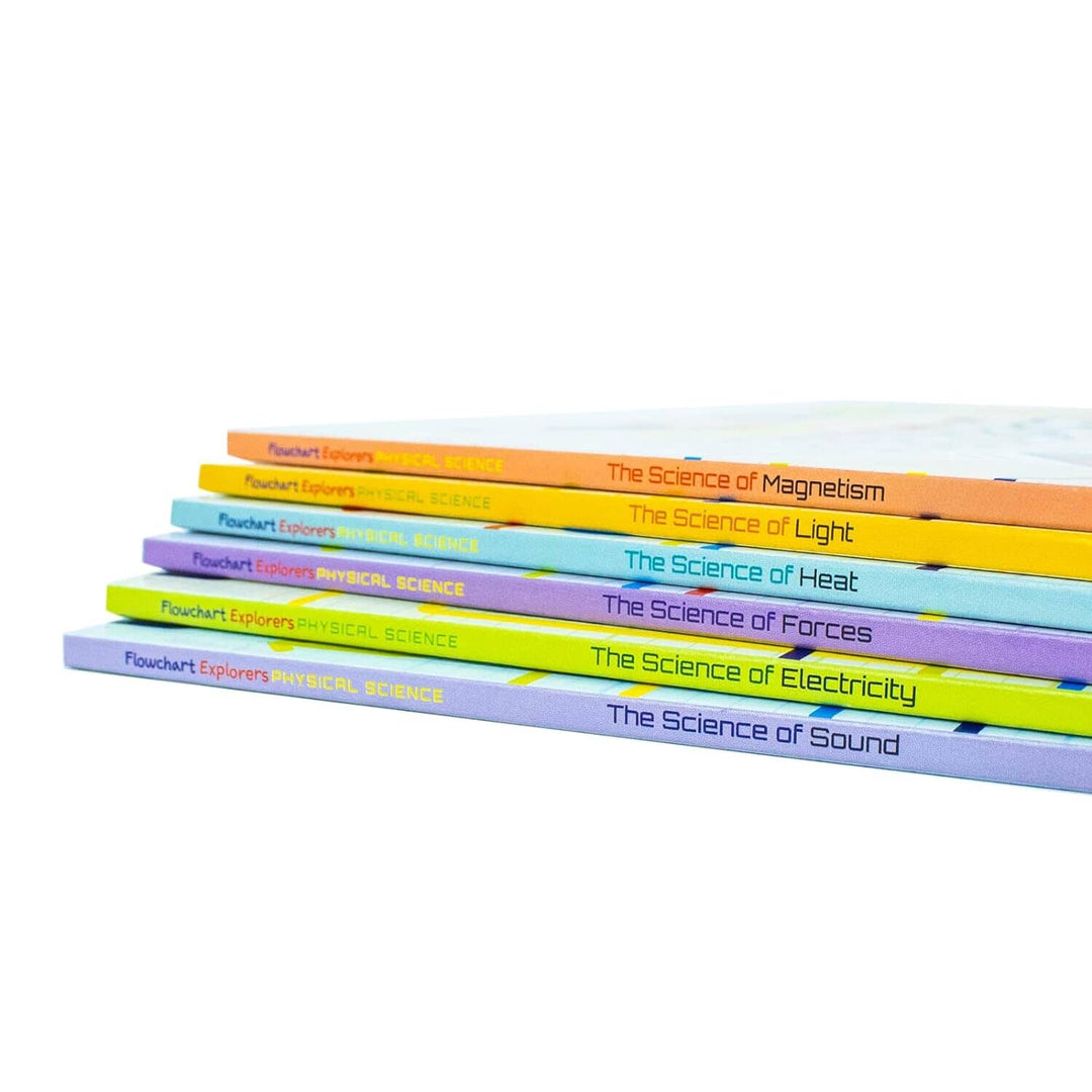Flowchart Explorers Physical Science Series 6 Books Collection Set - Ages 9-11 - Paperback