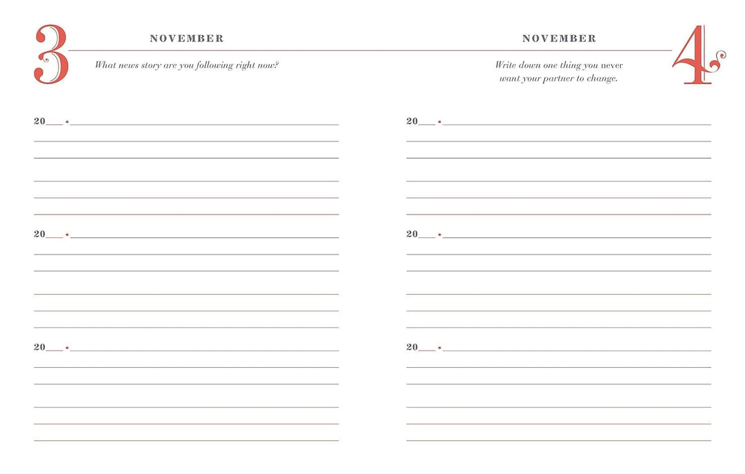Our Q and A a Day: 3-Year Journal for 2 People by Potter Style - Non Fiction - Hardback