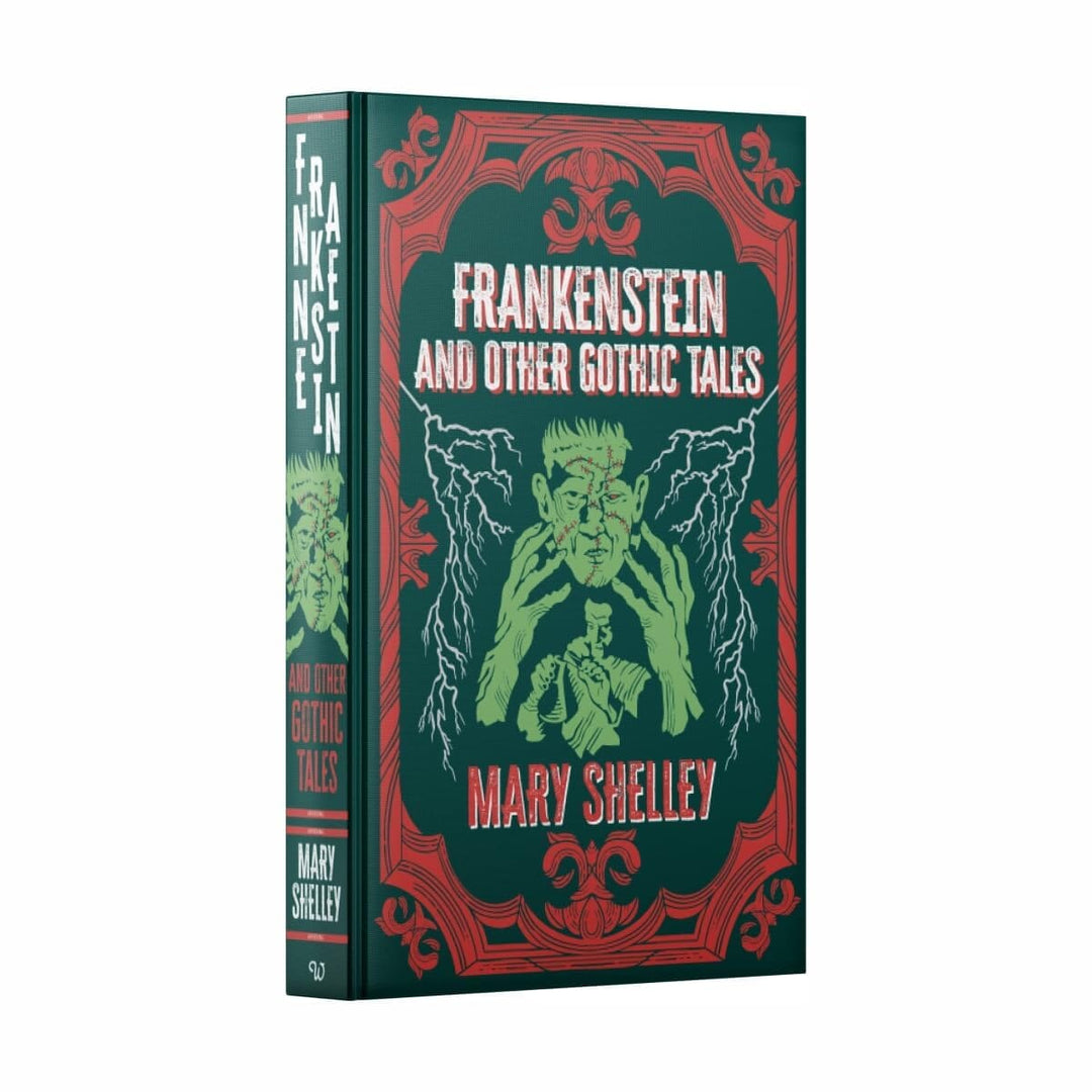 Frankenstein and Other Gothic Tales by Mary Shelley - Fiction - Deluxe Leather-Bound Edition Hardback