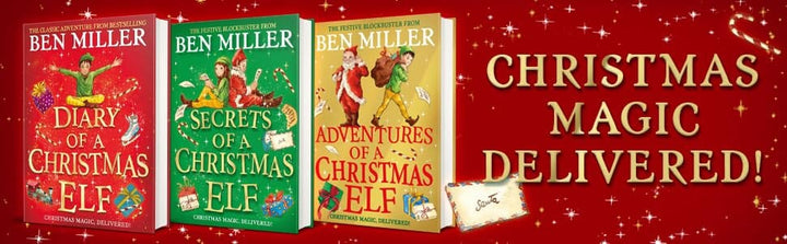 Christmas Elf Chronicles Series by Ben Miller 3 Books Collection Set - Ages 7+ - Hardback